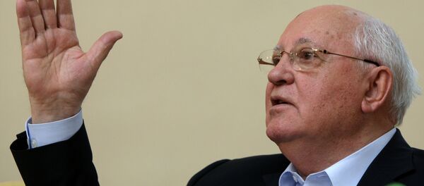 The last Soviet leader Mikhail Gorbachev has disagreed with allegations that nuclear deterrence is no longer relevant in international affairs - Sputnik International