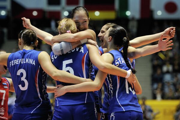 Russia defend title at women volleyball worlds - Sputnik International