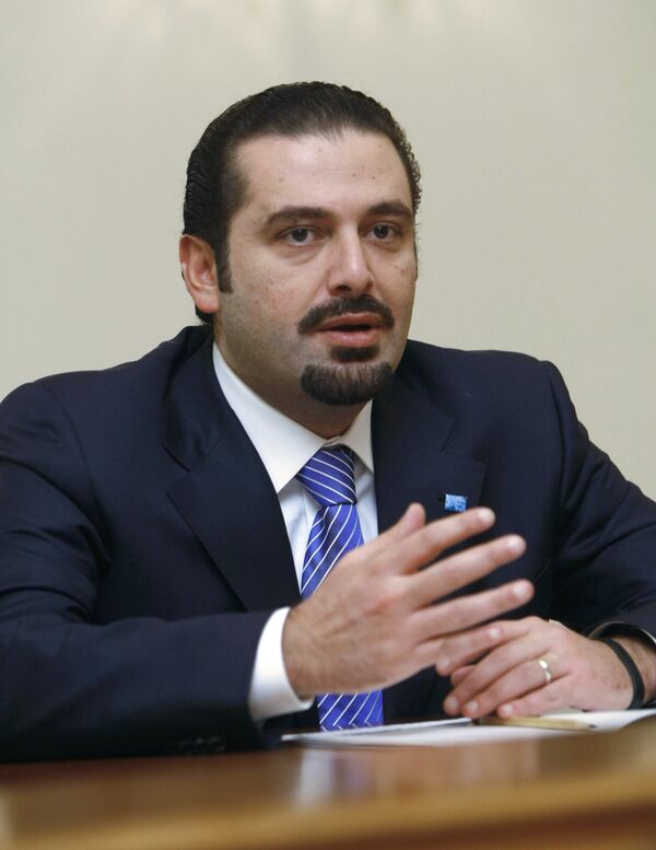 Saad Hariri - Sputnik International