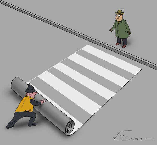 Street-level pedestrian crossings will be removed - Sputnik International