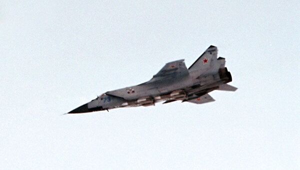 Russian MiG-31 fighter  - Sputnik International