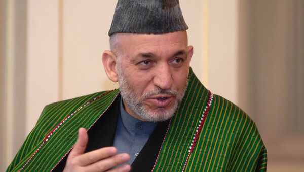 Afghanistan’s President Hamid Karzai  - Sputnik International