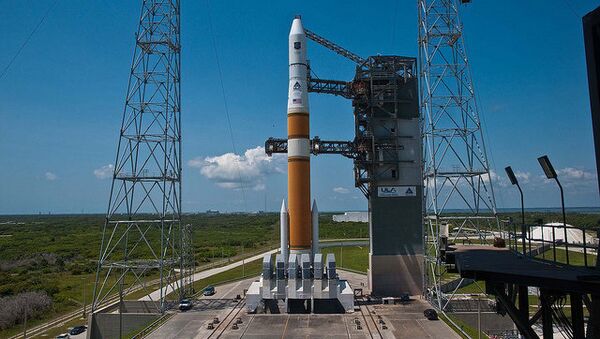 A United Launch Alliance Delta IV rocket - Sputnik International