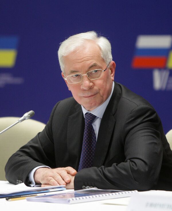 Prime Minister Nikolai Azarov - Sputnik International