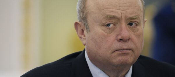 Михаил Фрадков на расширенном заседании коллегии Генеральной прокуратуры РФ - Sputnik International