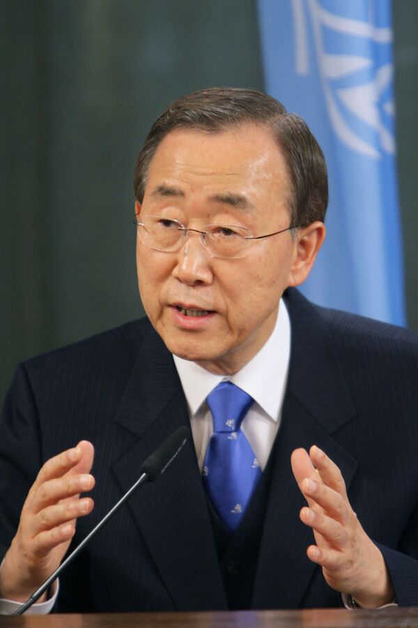 UN Secretary General Ban Ki-moon  - Sputnik International