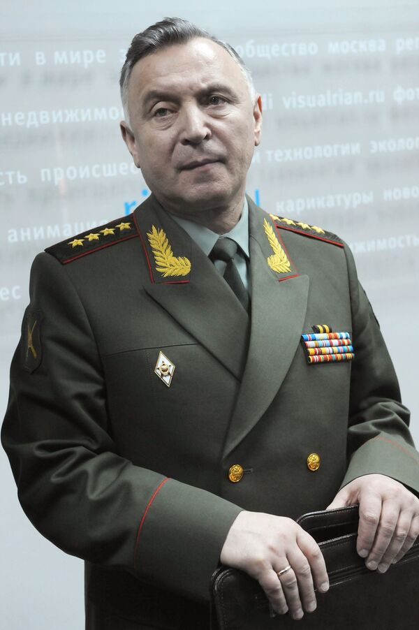 The chief of Russia's Armed Forces General Staff Nikolai Makarov - Sputnik International