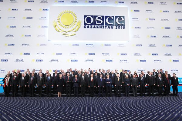 OSCE summit in Astana - Sputnik International