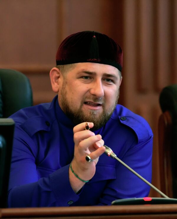 Ramzan Kadyrov, the head of Chechnya republic - Sputnik International