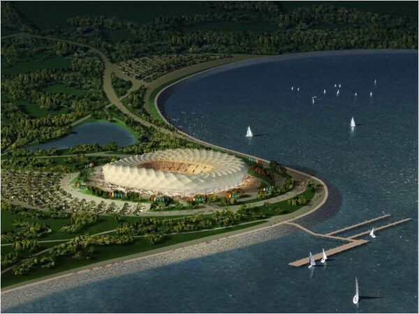 Model of Stadium in Krasnodar for World Cup 2018 - Sputnik International