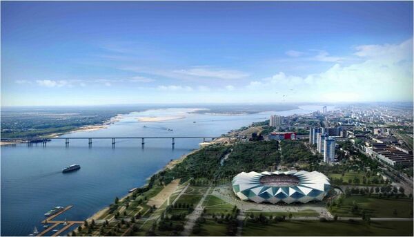 Volgograd World Cup Arena to Cost $380 M  - Sputnik International