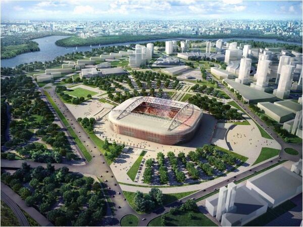 Spartak Moscow arena - Sputnik International