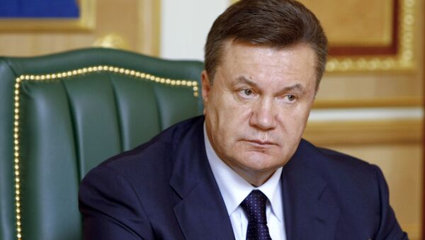 Ukrainian leader Viktor Yanukovych - Sputnik International