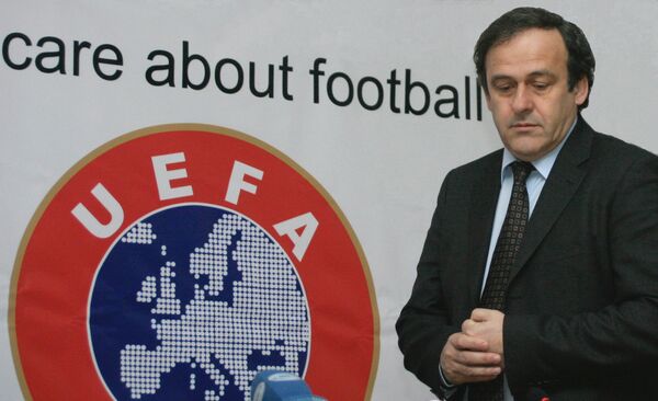 UEFA President Michel Plantini - Sputnik International