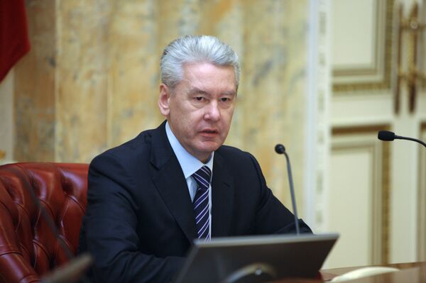 Moscow Mayor Sergei Sobyanin  - Sputnik International