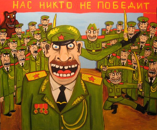 Artist Vasya Lozhkin: Russia will save the world! - Sputnik International