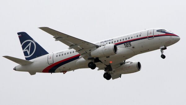 The Superjet 100 is a family of medium-haul passenger aircraft developed by Sukhoi in cooperation with U.S. and European aviation corporations. - Sputnik International