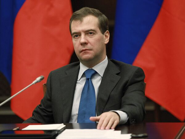 Russia's president, Dmitry Medvedev - Sputnik International