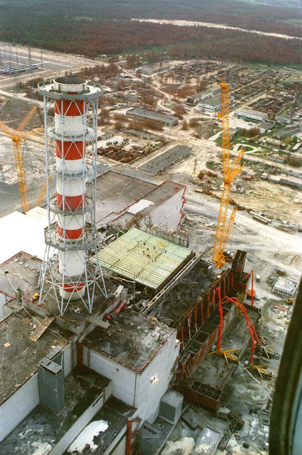 An explosion at the Chernobyl Nuclear Power Plant in 1986 resulted in highly radioactive fallout in the atmosphere over an extensive area. - Sputnik International