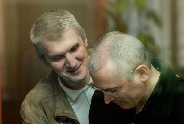 Mikhail Khodorkovsky and Platon Lebedev - Sputnik International