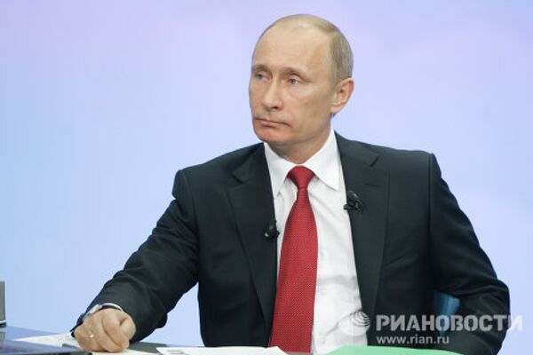 Russian Prime Minister Vladimir Putin and his direct answers - Sputnik International