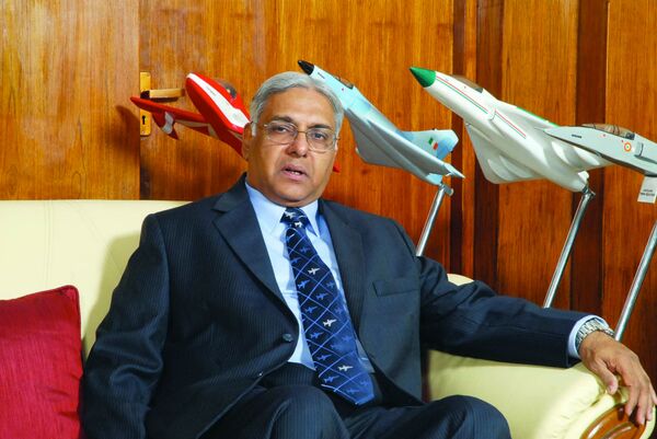 Chairman of state corporation Hindustan Aeronautics Limited (HAL), Ashok  Nayak - Sputnik International