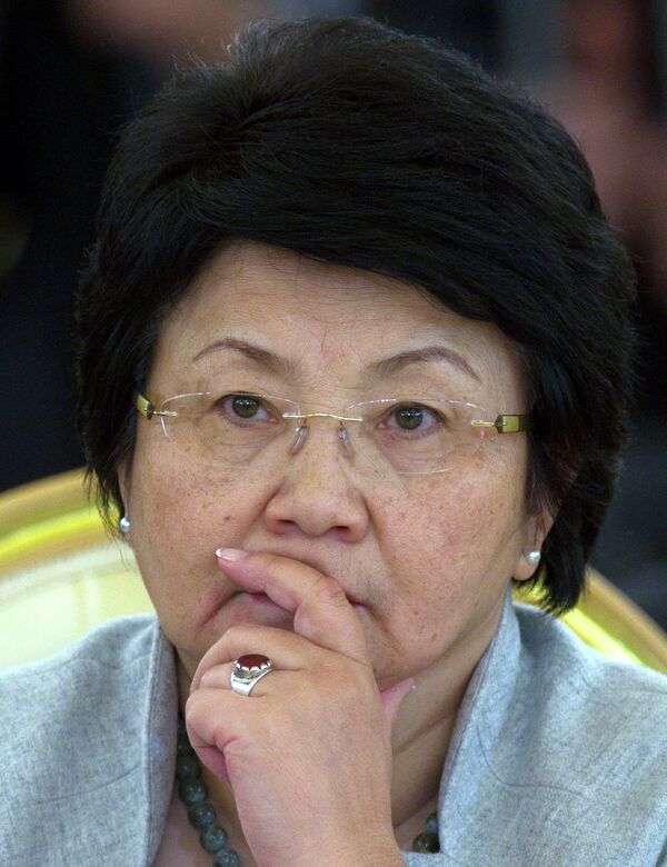 Kyrgyz President Roza Otunbayeva - Sputnik International