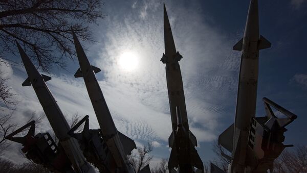 The S-125 surface-to-air missile system at the Ashuluk firing ground in the Astrakhan region. - Sputnik International