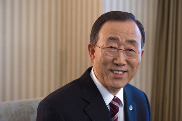 UN Secretary-General Ban Ki-moon - Sputnik International
