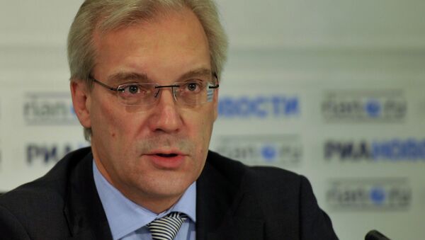 News conference with Russian Deputy Foreign Minister Alexander Grushko - Sputnik International