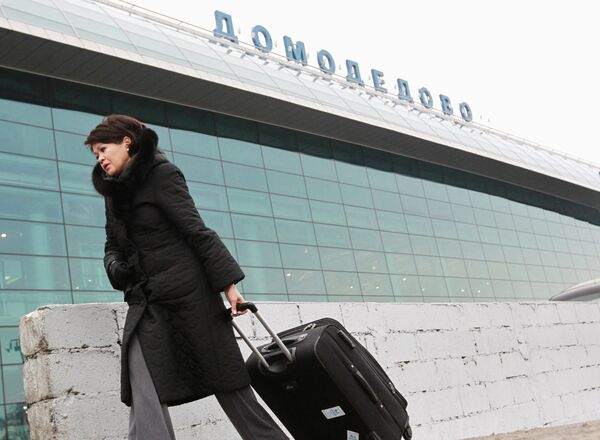 Domodedovo airport - Sputnik International