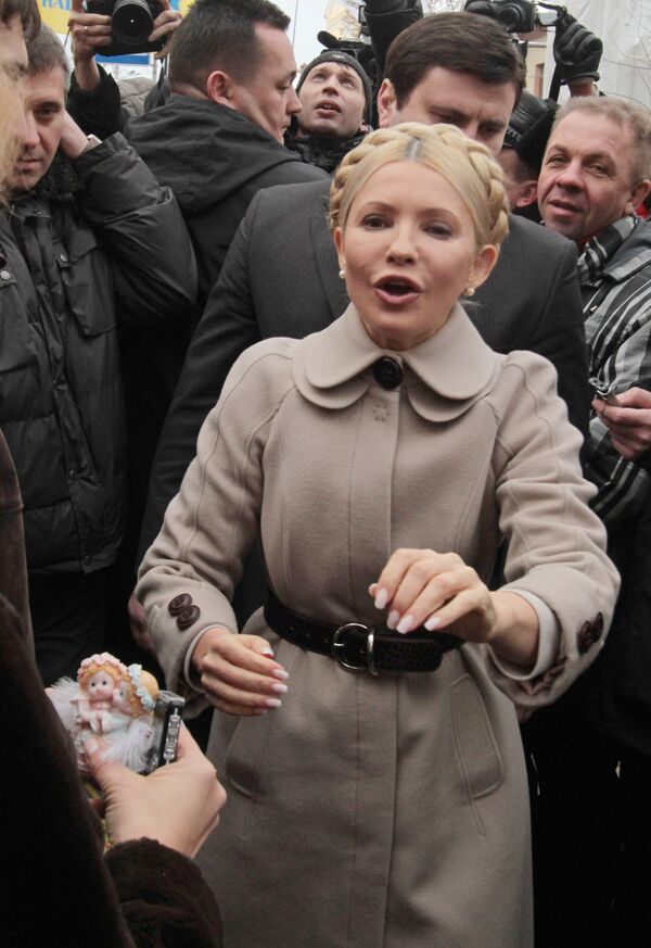 Ukrainian opposition leader Yulia Tymoshenko - Sputnik International
