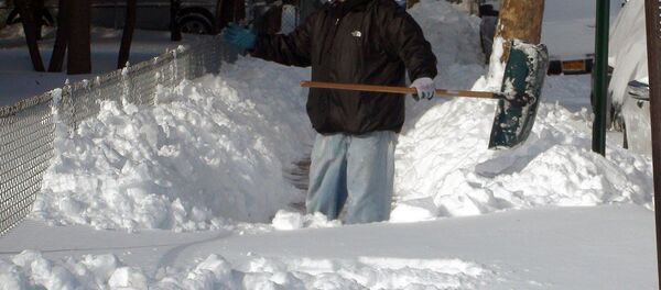 The US National Weather Service has warned that snowfall may continue in the northwest of the country - Sputnik International
