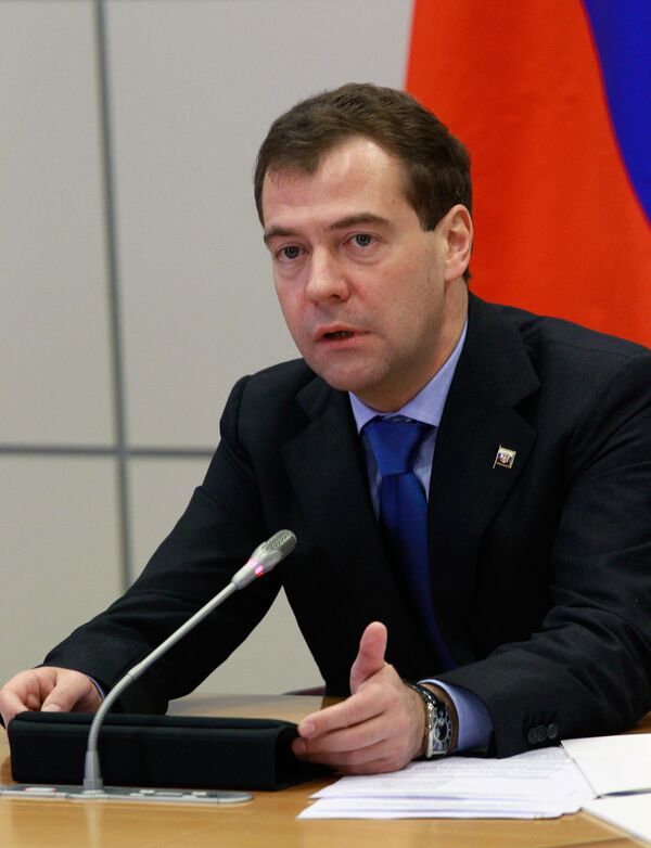 Russia's President Dmitry Medvedev - Sputnik International