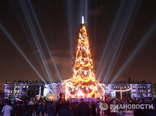 Russian cities on New Year's Eve - Sputnik International