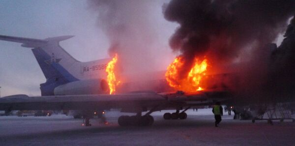 The plane explosion in Siberia - Sputnik International
