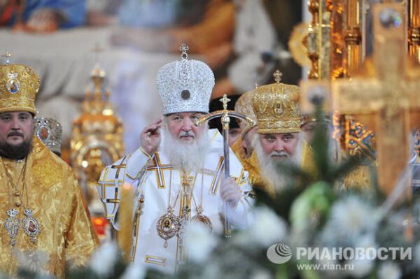 Orthodox Christians celebrate Christmas - Sputnik International