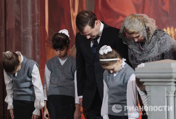 Orthodox Christians celebrate Christmas - Sputnik International
