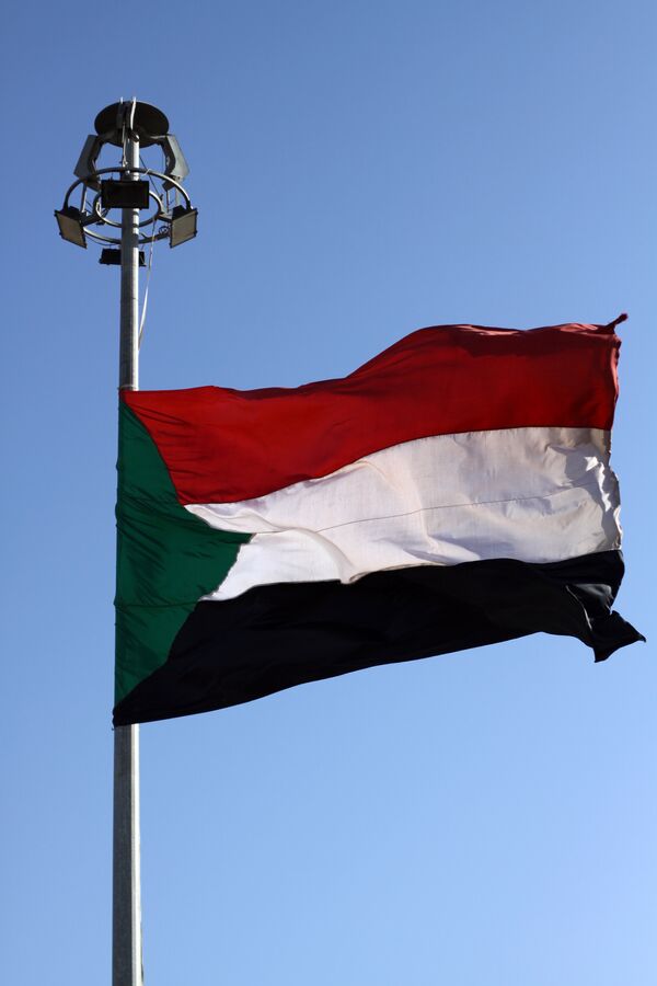 Sudan national flag - Sputnik International