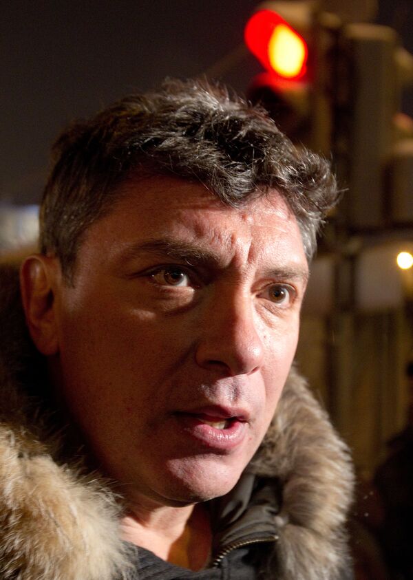Russian opposition leader, Boris Nemtsov - Sputnik International