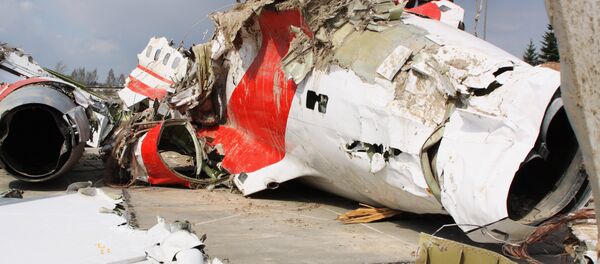 Kaczynski Plane Debris - Sputnik International