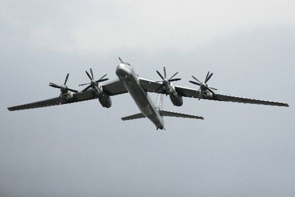 Tu-95 strategic bomber Tu-95 strategic bomber - Sputnik International