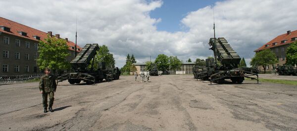 American Patriot missiles deployed in Poland American Patriot missiles deployed in Poland - Sputnik International