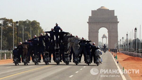 Rehearsals for Republic Day parade in India - Sputnik International
