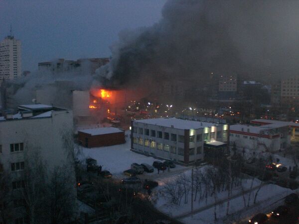 Russian shopping mall blaze kills at least two, injures five (Update 1) - Sputnik International