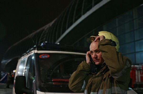 Suicide bomb attack at Moscow's Domodedovo airport - Sputnik International