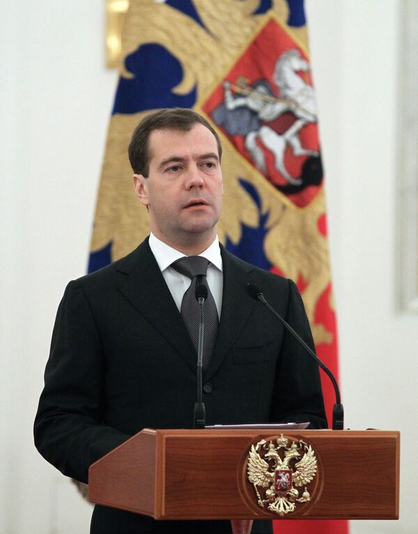 Russian President Dmitry Medvedev  - Sputnik International