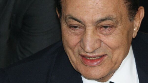 Egyptian President Hosni Mubarak - Sputnik International