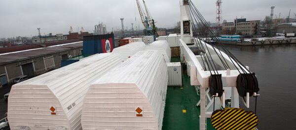 Russian Soyuz-ST carrier rockets sent to Kourou space center - Sputnik International