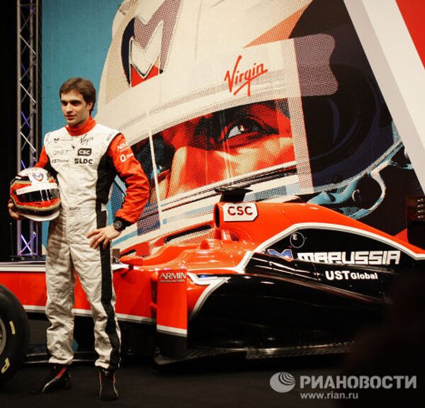 New Marussia Virgin Racing MVR-02 car - Sputnik International